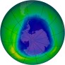 Antarctic Ozone 2010-09-21